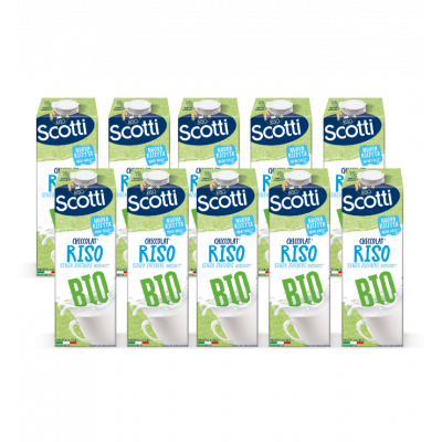 Chiccolat Riso 1L - Multipack 10 pezzi Chiccolat Riso 1L - Multipack 10 pezzi