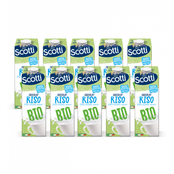 Chiccolat Riso 1L - Multipack 10 pezzi