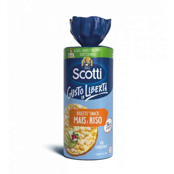 Risette Snack Mais e Riso