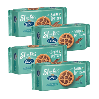 Crostatina cacao senza lattosio - multipack risparmio