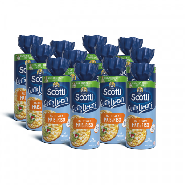 Risette riso e mais  - Multipack 12 pezzi