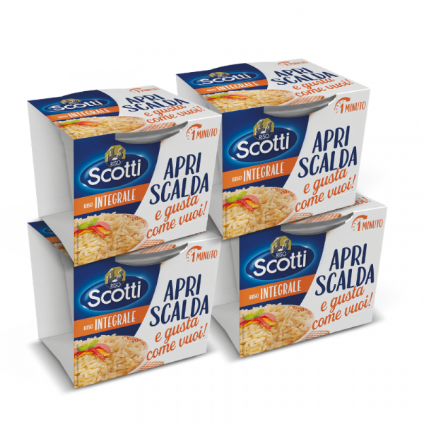 APRI SCALDA E GUSTA INTEGRALE  - MULTIPACK 4 PEZZI