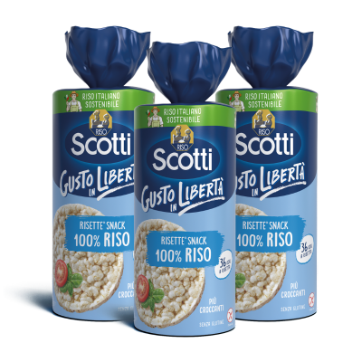 Risette Snack 100% riso - multipack risparmio da 3 pezzi