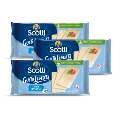 CRACKERS DI RISO - multipack 3 pezzi