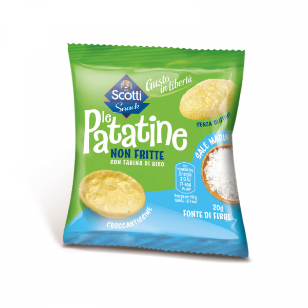 LE PATATINE NON FRITTE SALE MARINO