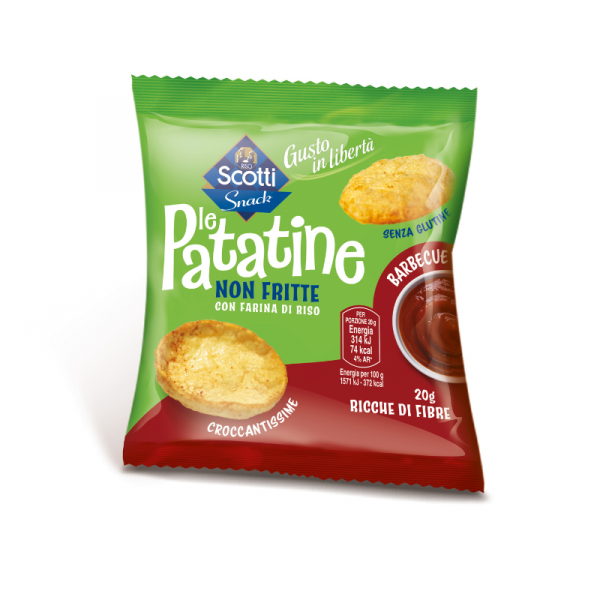 LE PATATINE NON FRITTE barbecue