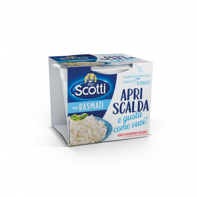 Apri, Scalda e Gusta – Riso Basmati Pronto in 1 Minuto | 200g Monoporz