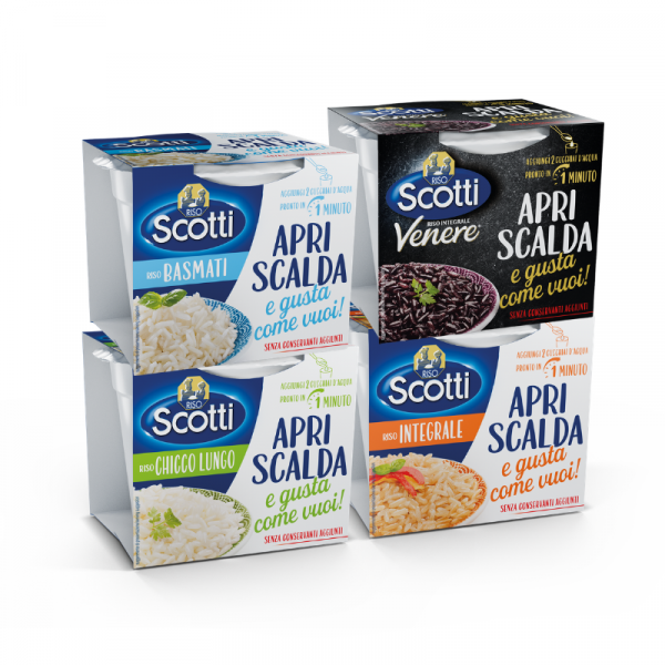 "Apri, Scalda e Gusta come vuoi!" - multipack 4 pezzi
