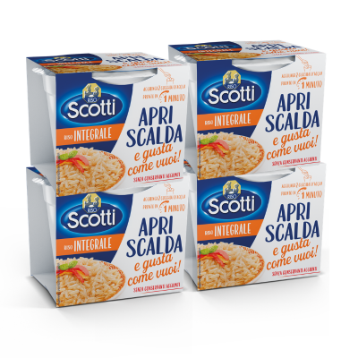 APRI SCALDA E GUSTA INTEGRALE  - MULTIPACK 4 PEZZI