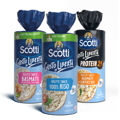 Risette Snack misto - multipack risparmio da 3 pezzi