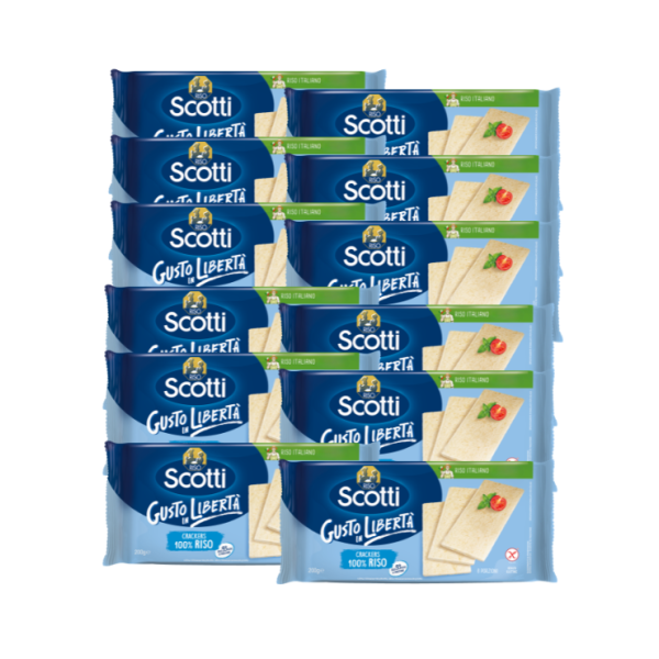 CRACKERS DI RISO - multipack 12 pezzi