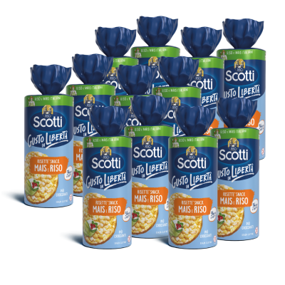 Risette riso e mais  - Multipack 12 pezzi