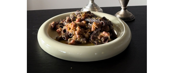 RIGATONI VENERE ALLA GENOVESE DI TONNO