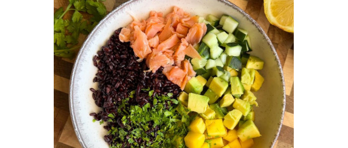 Insalata estiva fresca e cremosissima