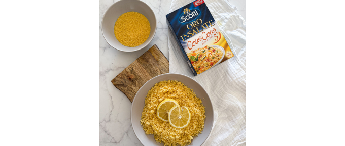 INSALATA IN BARATTOLO CON ORO INSALATE COUS COUS
