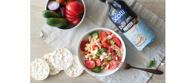 PANZANELLE GLUTEN FREE CON RISETTE SNACK PROTEIN